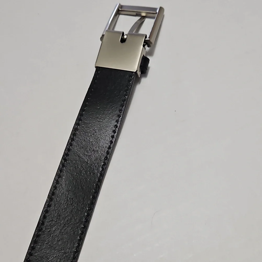 Cobe Classic Black Wide Leather Belt Size S/P